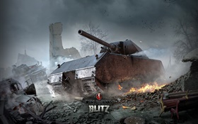 World of Tanks Blitz HD wallpaper
