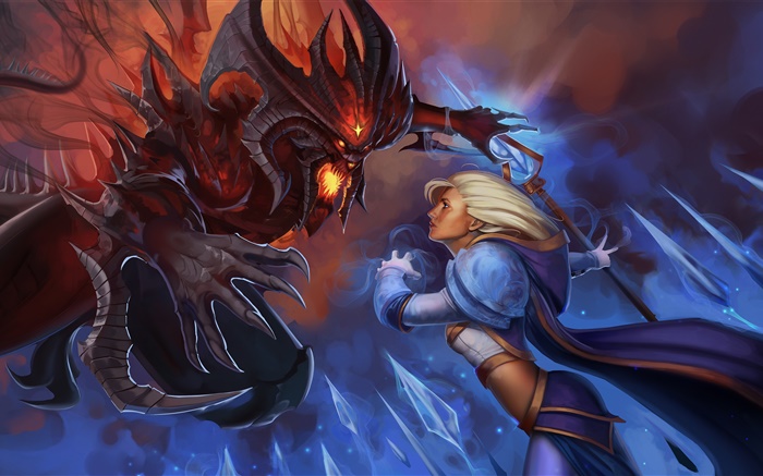 Diablo, Jaina Proudmoore, Heroes of the Storm Wallpapers Pictures Photos Images