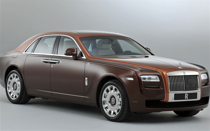 Rolls-Royce Ghost brown luxury car Wallpapers Pictures Photos Images