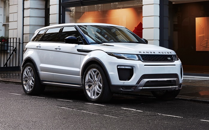 2015 Land Rover, Range Rover white SUV Wallpapers Pictures Photos Images