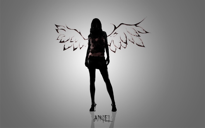 Angel girl, creative design Wallpapers Pictures Photos Images