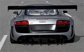 Audi R8 supercar rear view