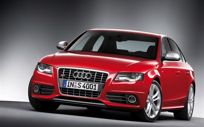 Audi S4 red car Wallpapers Pictures Photos Images