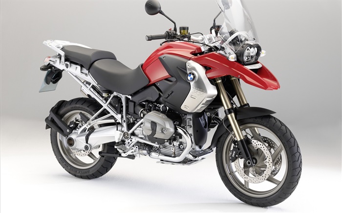 BMW R1200 GS motorcycle front left view Wallpapers Pictures Photos Images