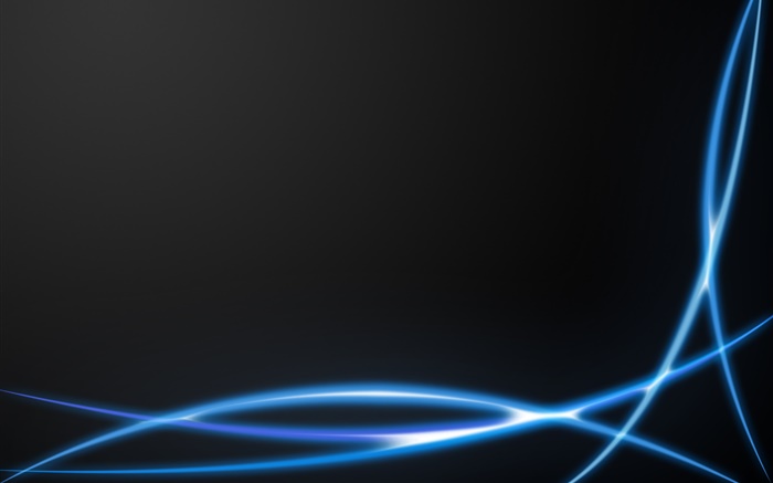 Blue light lines in black background Wallpapers Pictures Photos Images