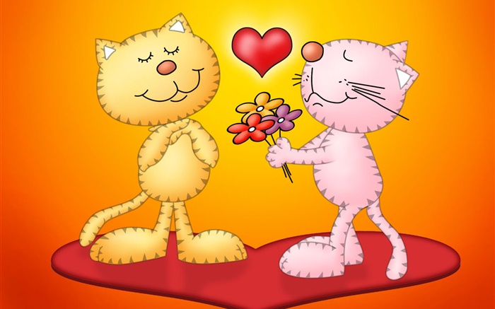 Cat's Love Wallpapers Pictures Photos Images