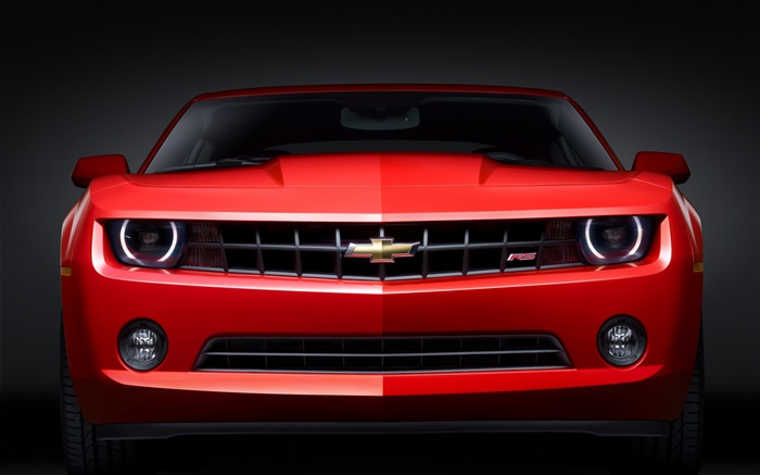 Chevrolet RS red car front view Wallpapers Pictures Photos Images