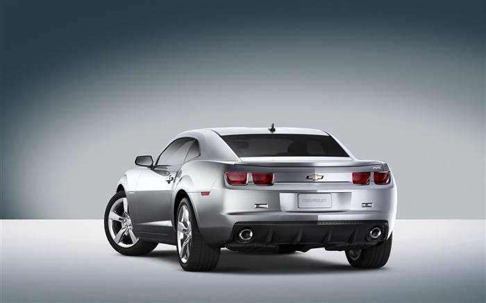 Chevrolet SS silver car rear view Wallpapers Pictures Photos Images