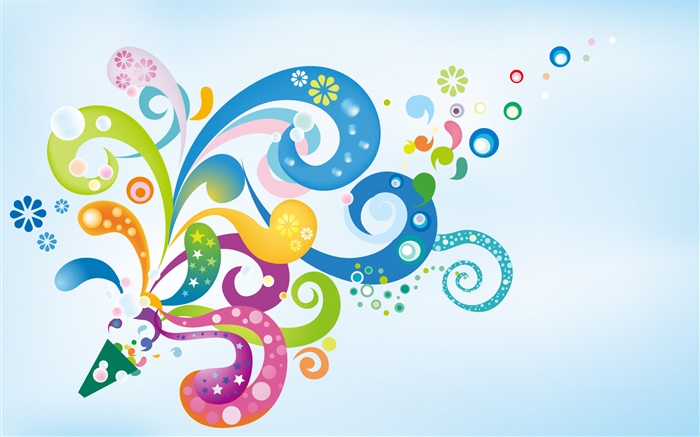 Colorful fireworks, vector creative pictures Wallpapers Pictures Photos Images