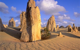 Desert, rocks, Australia