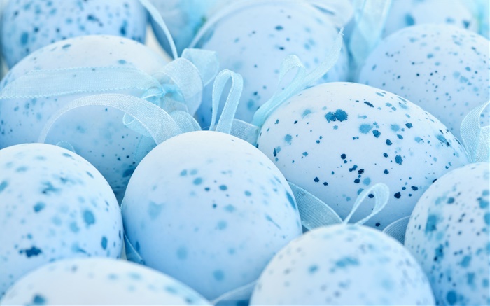 Easter, blue eggs, speck Wallpapers Pictures Photos Images