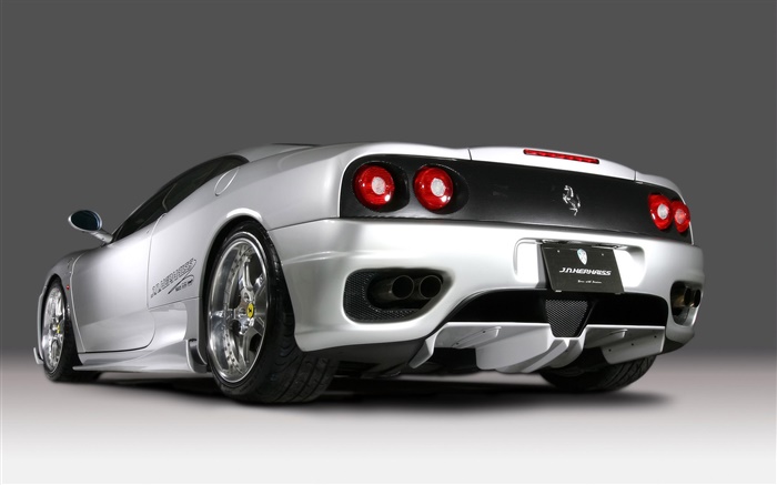 Ferrari F430 supercar back view Wallpapers Pictures Photos Images