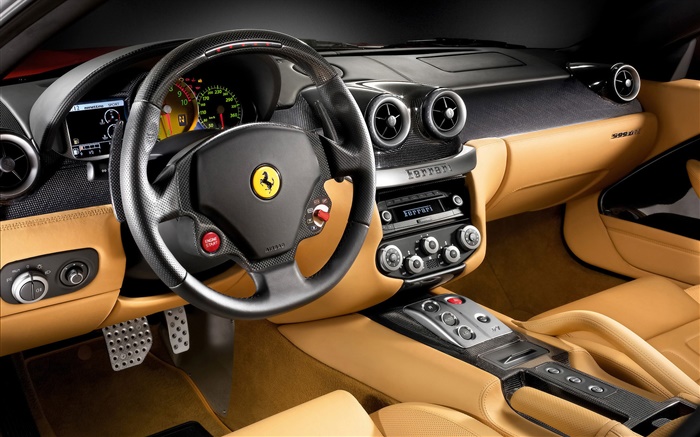 Ferrari F430 supercar cab close-up Wallpapers Pictures Photos Images