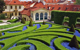 Gardening, villas, houses HD wallpaper