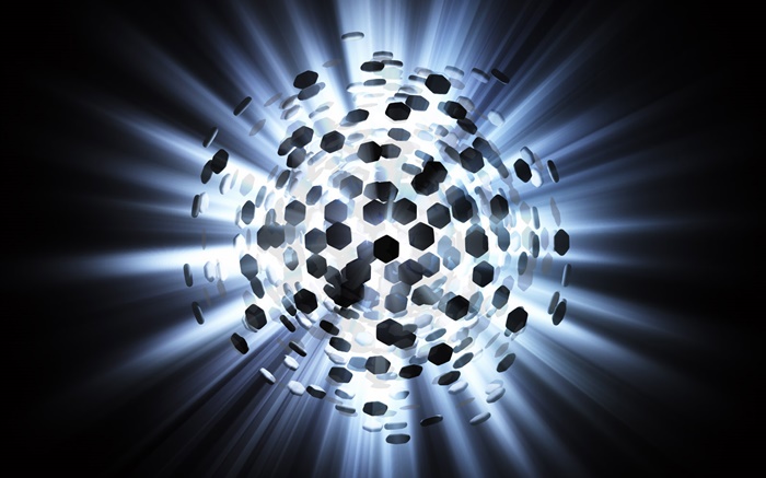 Light ball, creative design Wallpapers Pictures Photos Images