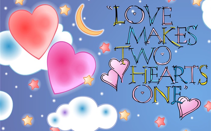 Love Makes Two Hearts One Wallpapers Pictures Photos Images