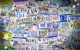 Many License Plate, creative design