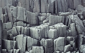 Many rocks