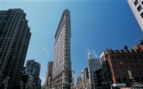 New York, city, skyscrapers, USA