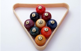 Snooker balls