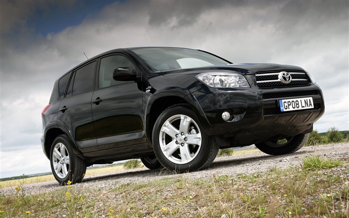 Toyota RAV4 D-CAT black car side view Wallpapers Pictures Photos Images
