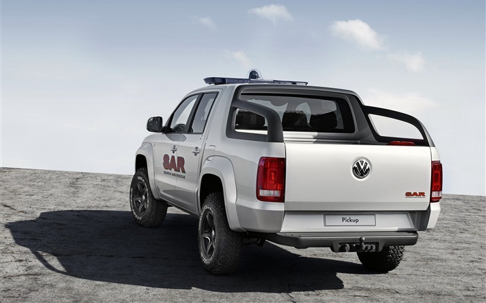 Volkswagen SAR pickup rear view Wallpapers Pictures Photos Images