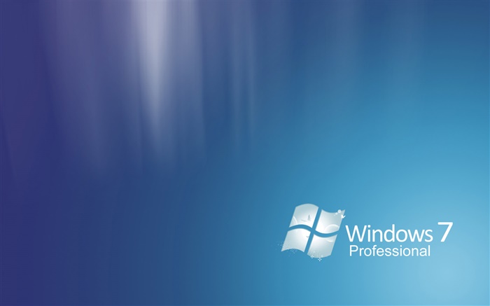 Windows 7 Professional, abstract blue Wallpapers Pictures Photos Images