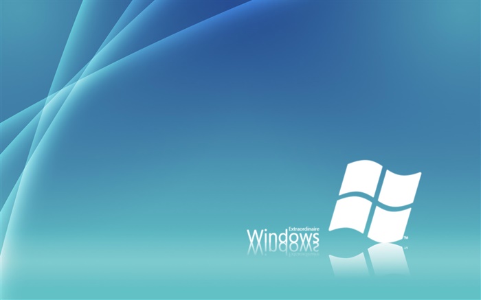 Windows 7 white and blue, creative background Wallpapers Pictures Photos Images