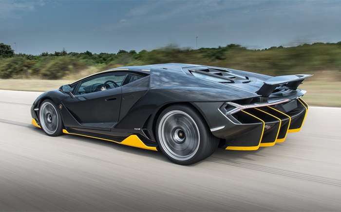 Lamborghini Centenario black supercar speed Wallpapers Pictures Photos Images