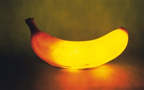 Light fruit, banana