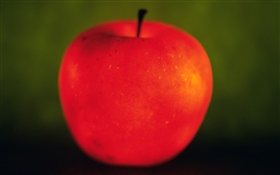 Light fruit, red apple