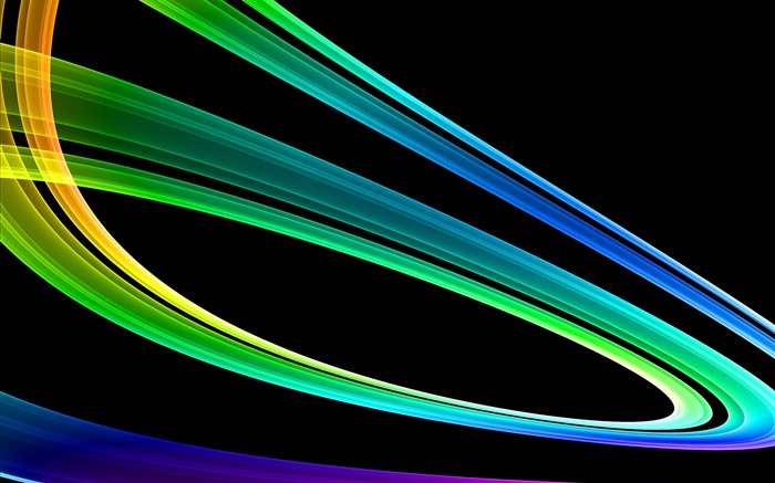 Rainbow lines, vector gradient, colorful, abstract Wallpapers Pictures Photos Images