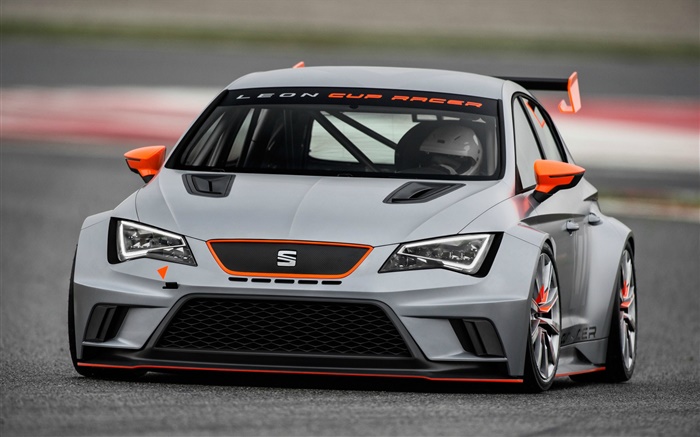 Seat grey race car Wallpapers Pictures Photos Images