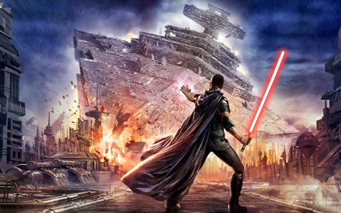 Star Wars, warrior, light sword Wallpapers Pictures Photos Images
