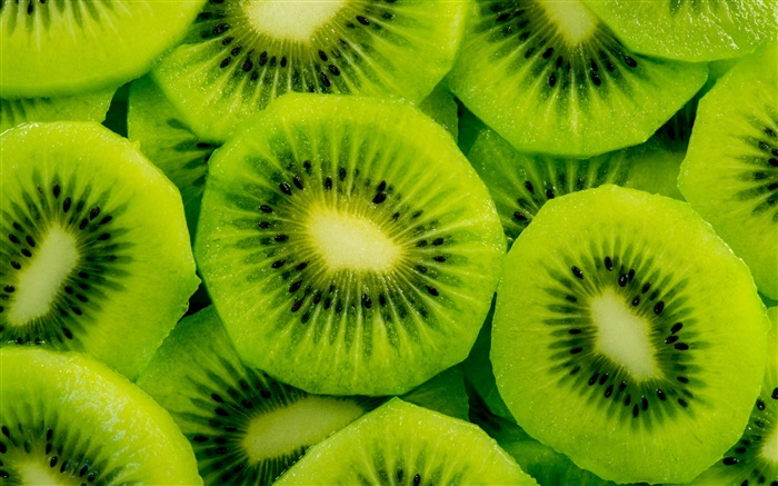 Fruit slice, kiwi Wallpapers Pictures Photos Images