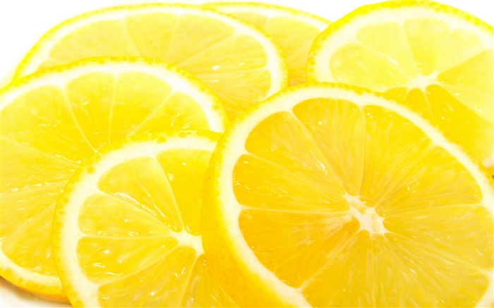Fruits close-up, citrus, lemons slice, yellow Wallpapers Pictures Photos Images