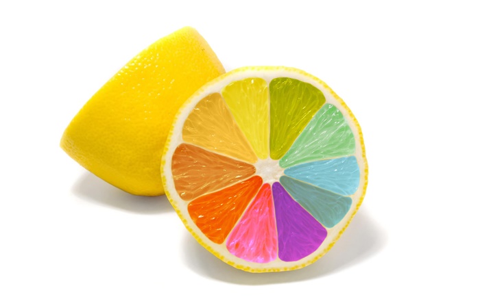 Lemon colorful colors Wallpapers Pictures Photos Images