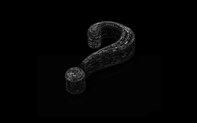 Question mark, creative pictures HD wallpaper