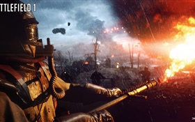Battlefield 1, flamethrower HD wallpaper