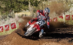 Honda motorcycle race HD wallpaper