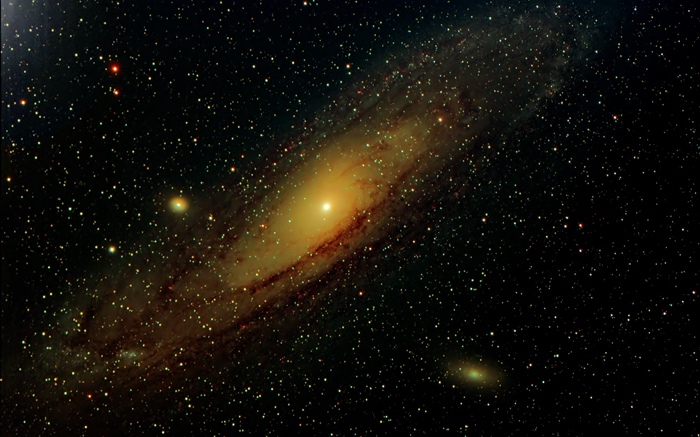 Andromeda Galaxy, stars, space Wallpapers Pictures Photos Images