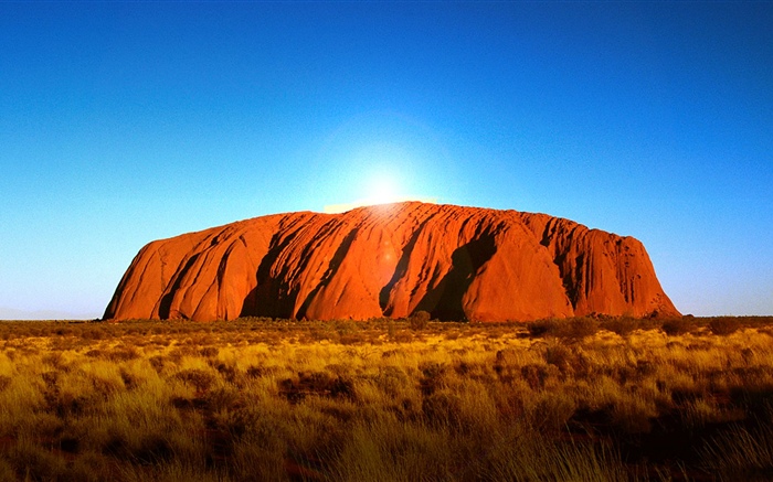 Australia, mountain, blue sky Wallpapers Pictures Photos Images