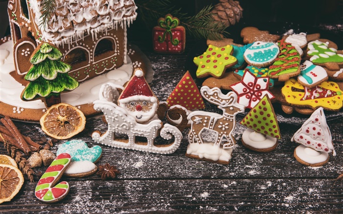 Delicious cookies, Christmas Wallpapers Pictures Photos Images
