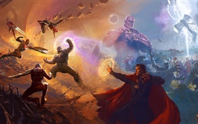 Marvel, superheroes HD wallpaper