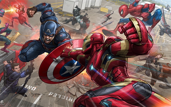 Superhero, Iron Man, Captain America Wallpapers Pictures Photos Images