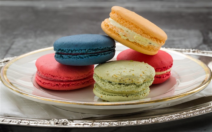 Colorful macaron, cakes Wallpapers Pictures Photos Images